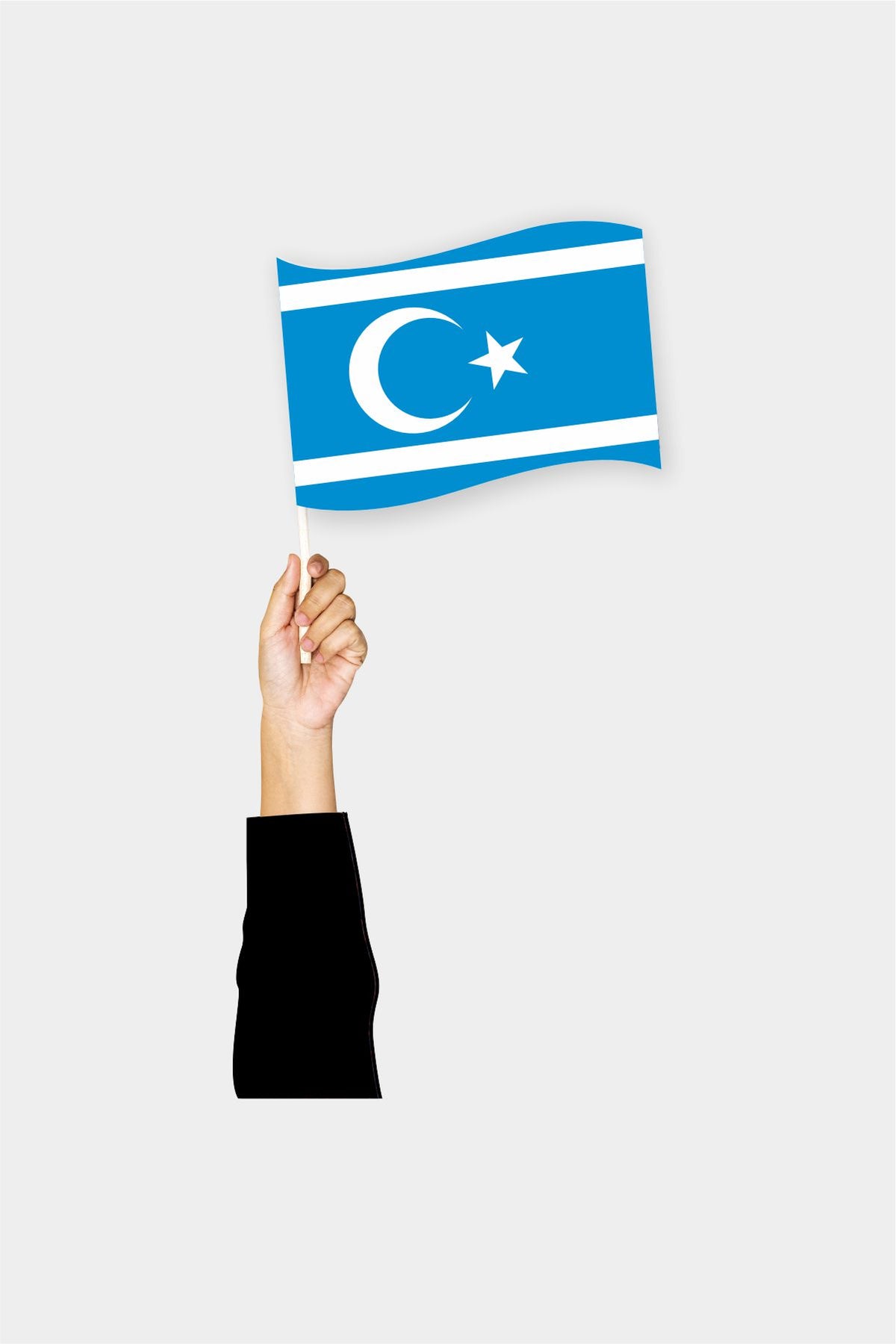 Drapeau de poche des Turkmènes d'Irak