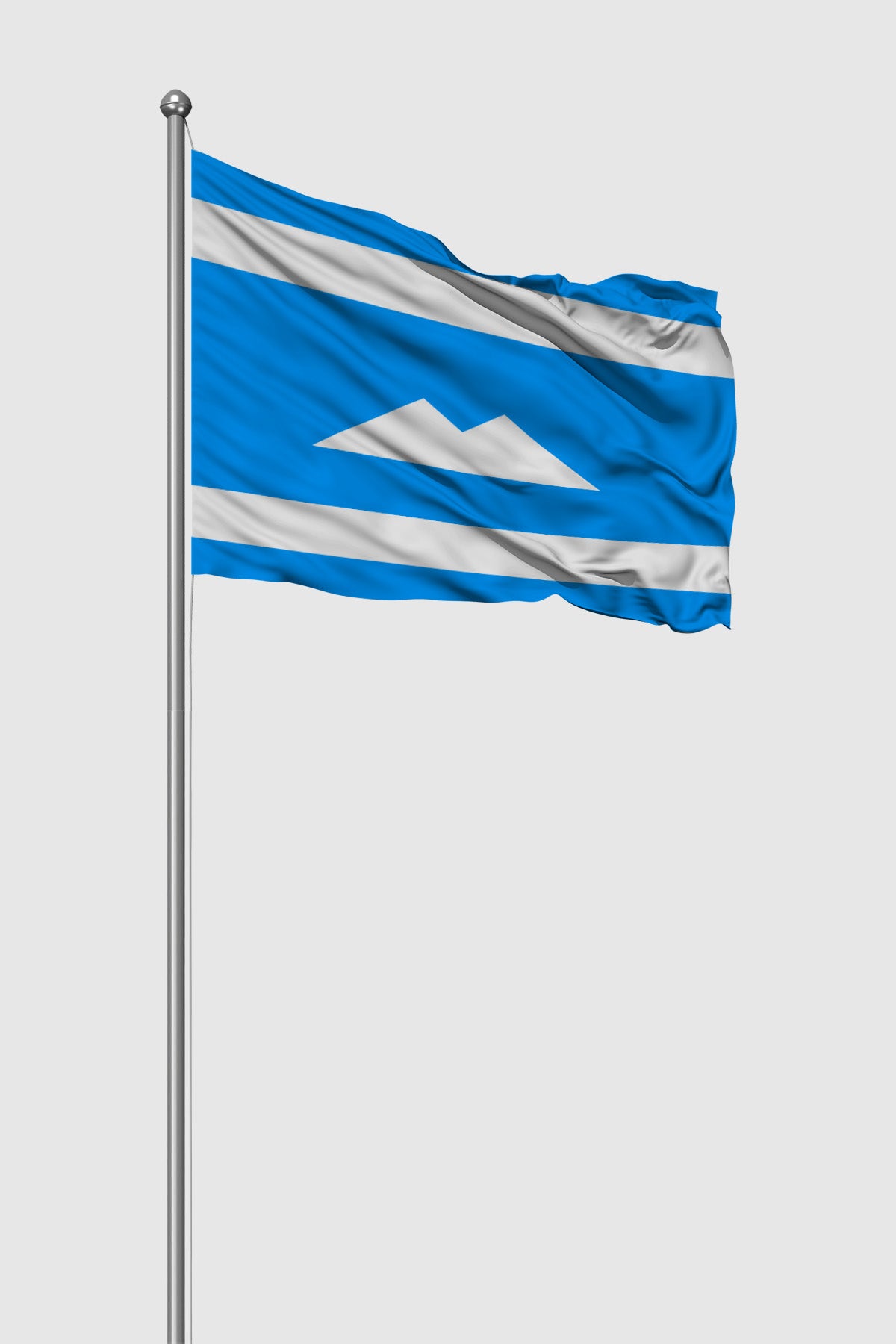 Karachay-Balkar Outdoor Flag — Raschel Knit