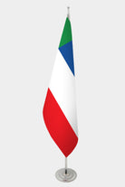 Drapeau officiel d'intérieur de la Khakassie — mât chromé