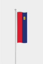 Outdoor Vertical Liechtenstein Flag — Polyester