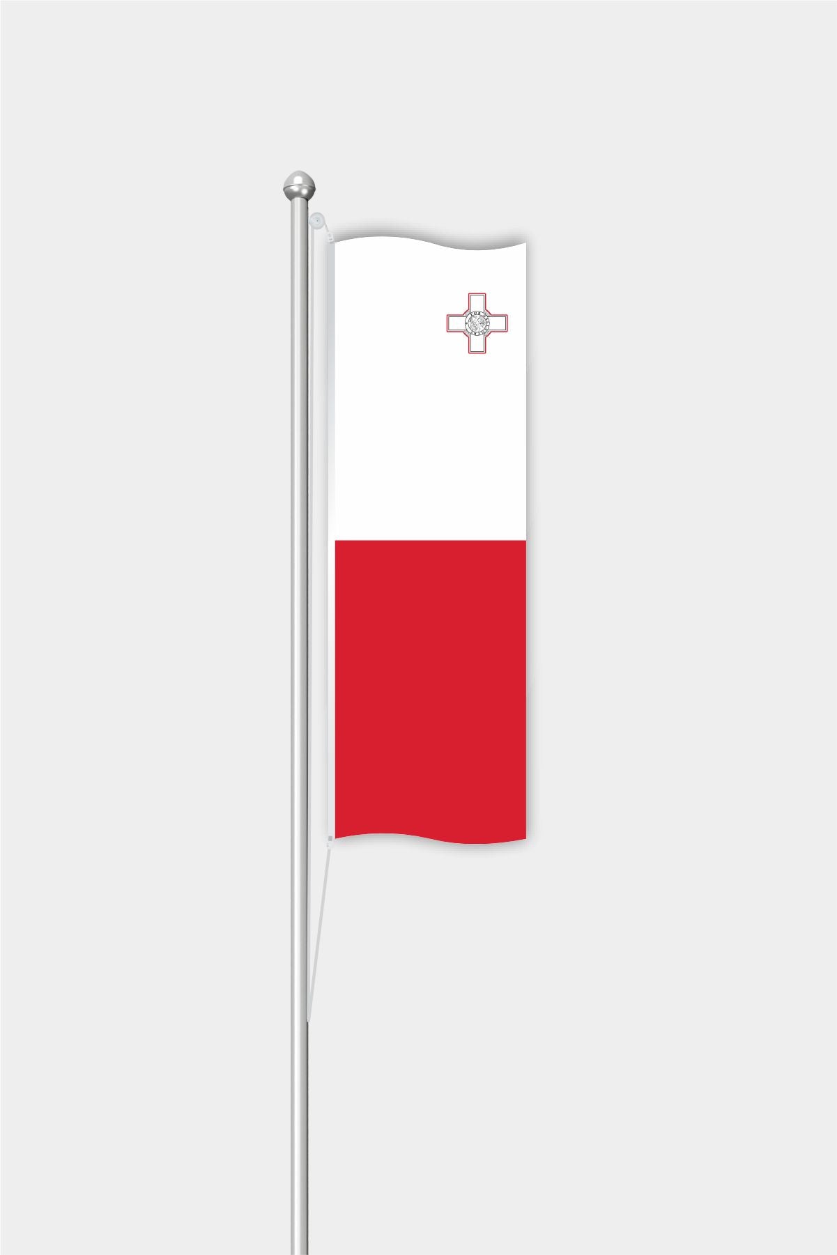 Outdoor Vertical Malta Flag — Polyester