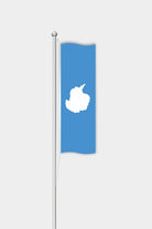 Drapeau vertical de l'Antarctique pour l'extérieur