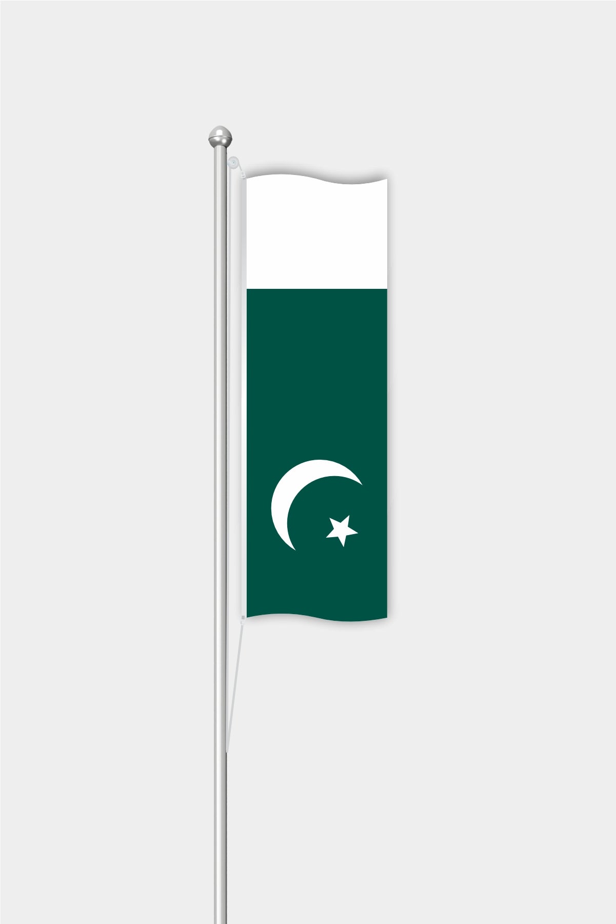 Outdoor Vertical Pakistan Flag — Polyester