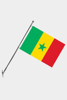 Senegal Wall-Mounted Telescopic Flagpole Set — Polyester