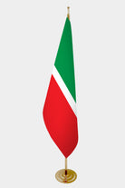 Drapeau officiel d'intérieur du Tatarstan — mât doré all-groups