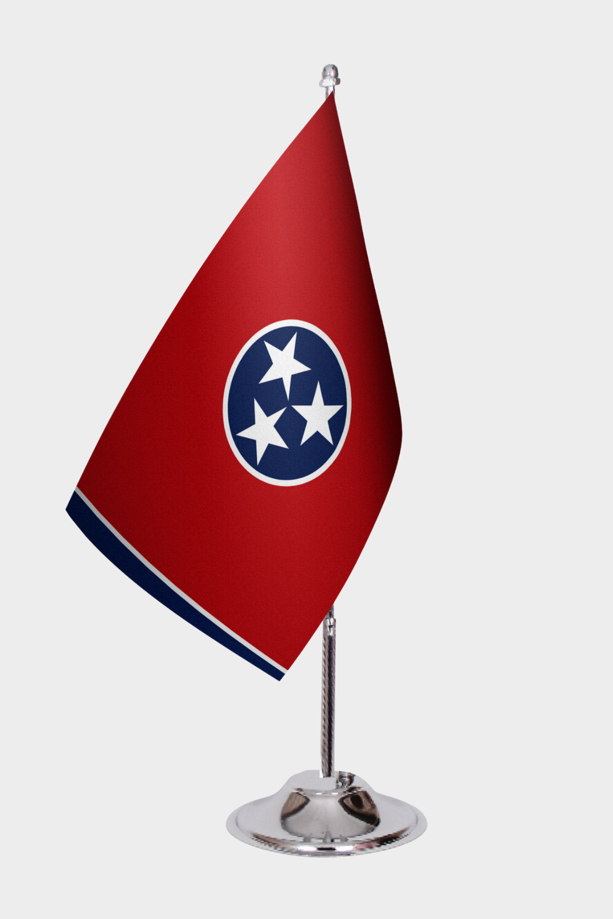 Tennessee State Desk Flags — Full View