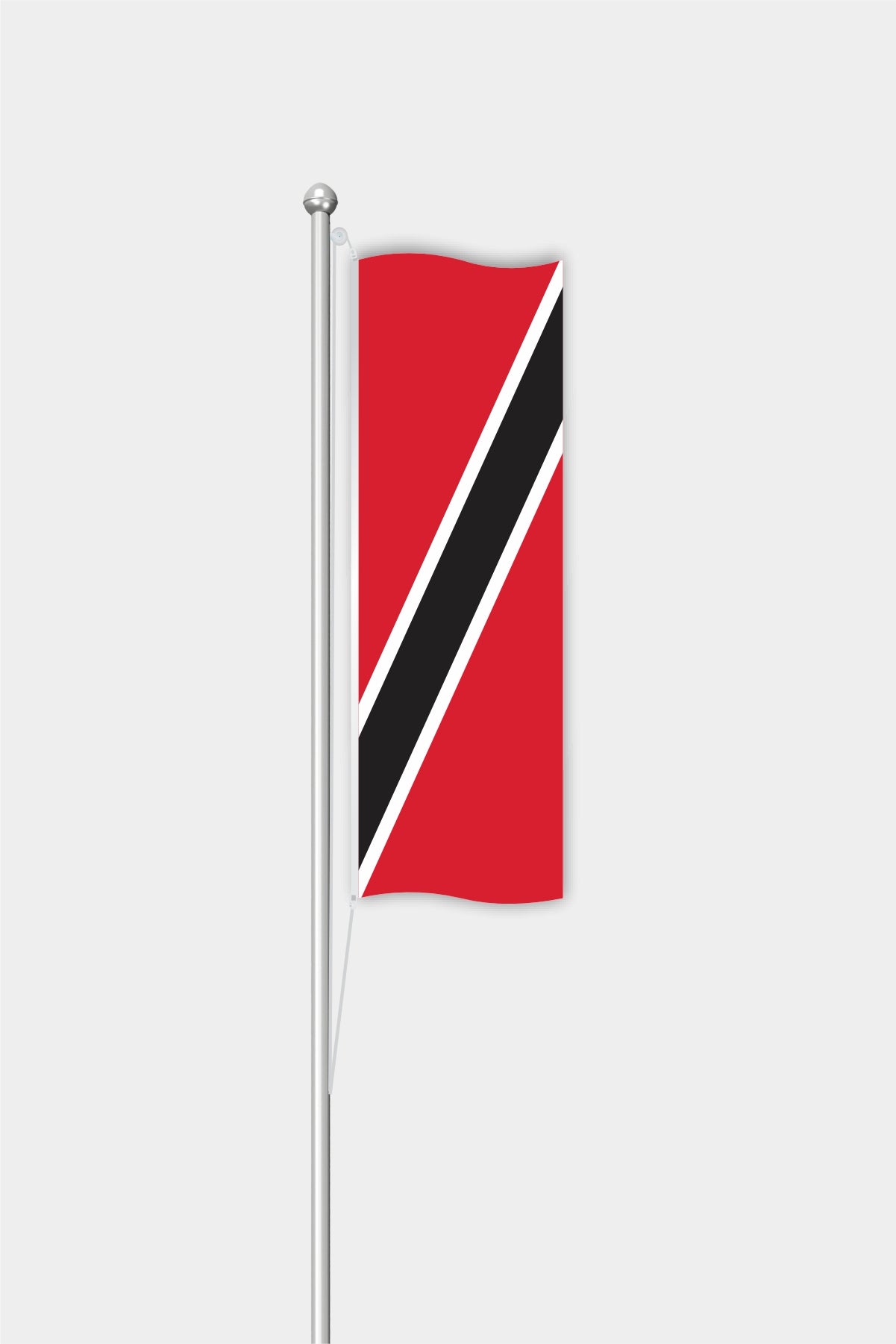 Outdoor Vertical Trinidad and Tobago Flag — Polyester