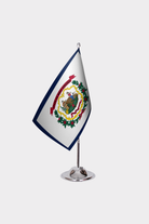 West Virginia State Desk Flags — Double Satin