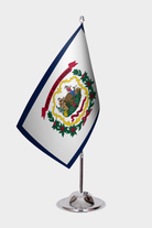 West Virginia State Desk Flags — Full View