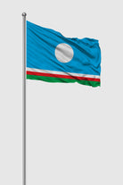 Yakutia Outdoor Flag — Raschel Knit